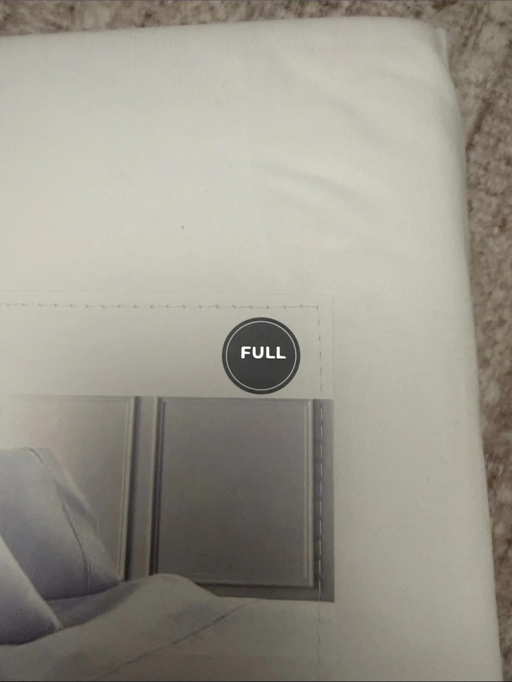Hotel Signature Sateen 800TC 100% Cotton  6 Pcs Sheet Set Full Size White
